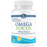 Omega Focus 1280mg | Avec des capsules de gel Citicoline et Bacopa 60