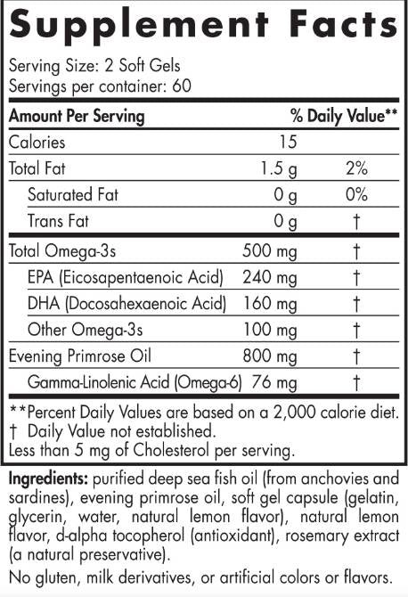 Femme Omega - 120 capsules de gel
