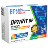 Optivit BP | Vitamines et minéraux essentiels - 30 capsules de gel