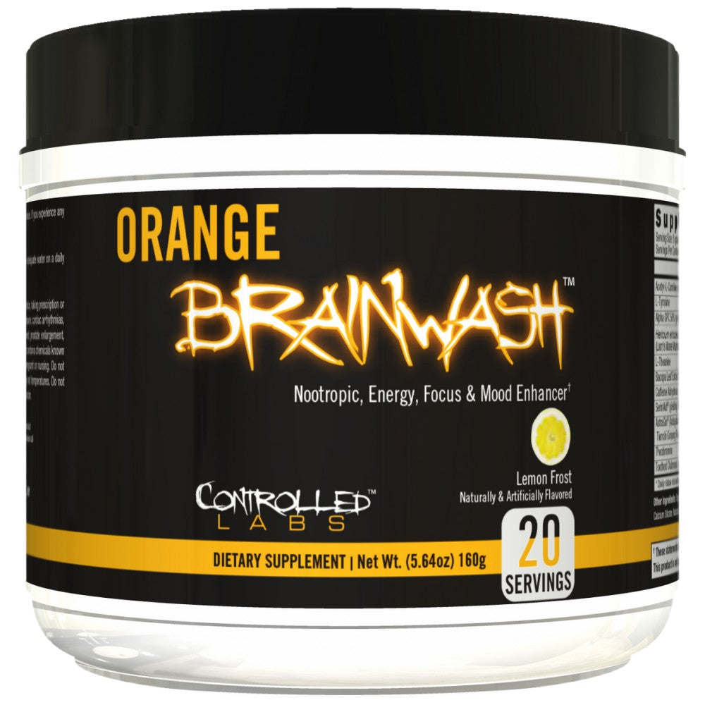 Lavage de cerveau orange/nootrope - 160 grammes