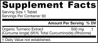 Curcumine organique 95 60 capsules
