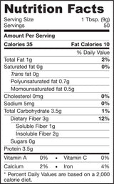 Hi-lignan organique nutri-flax 454 grammes