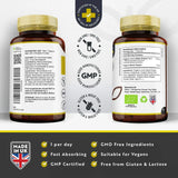 Crinière de lion biologique 120 capsules végétales. <tc>Nutravita</tc>