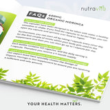 Moringa organique - Bio Moringa 600 mg 120 capsules végétaliennes