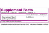 Spiruline organique 3000 mg 90 capsules