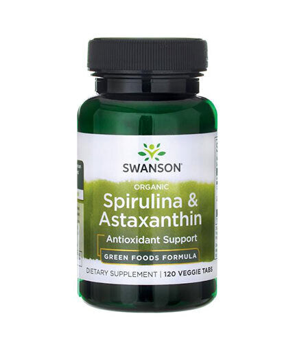 Spiruline organique et astaxanthine - 120 comprimés