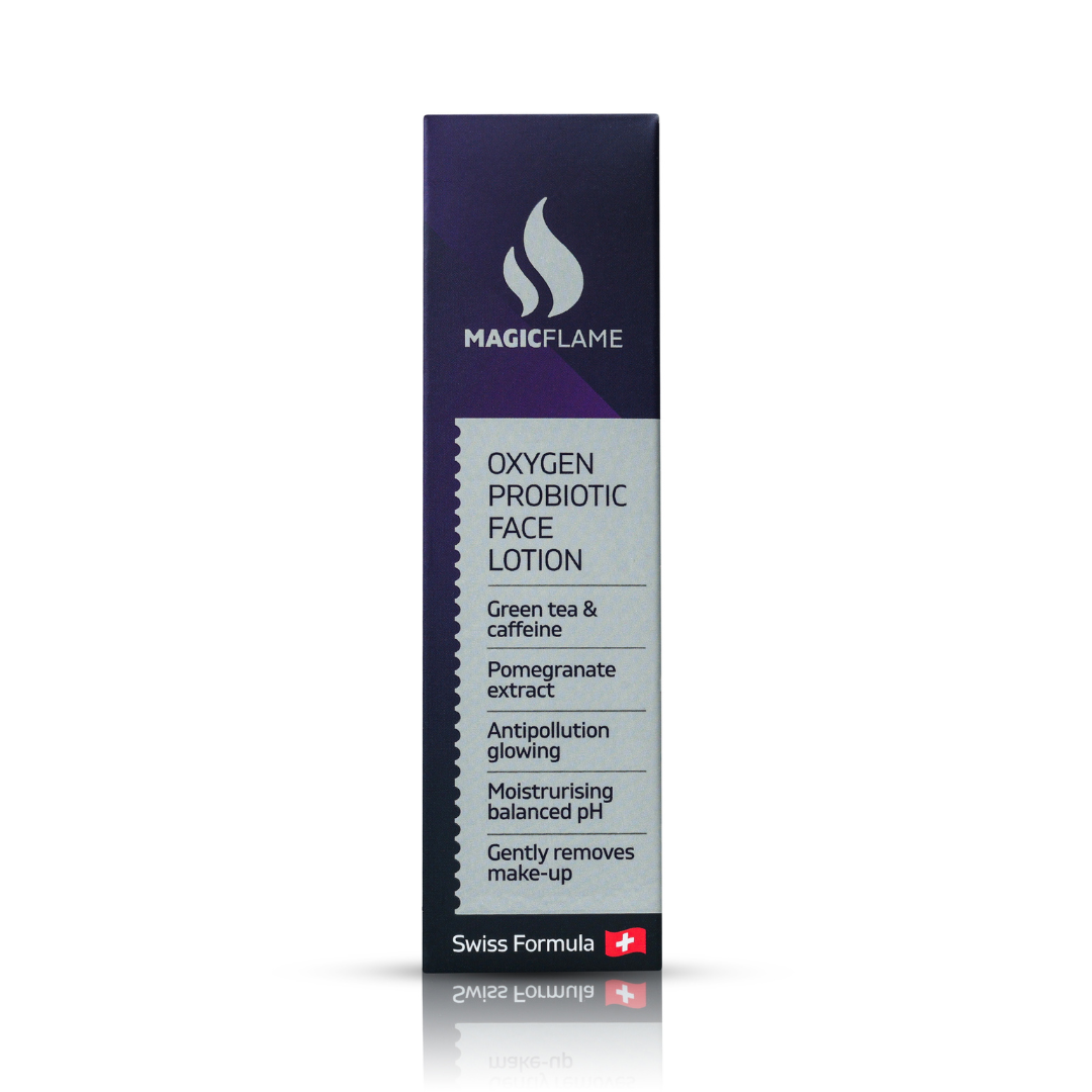 Lotion de visage probiotique d'oxygène