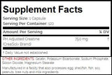 PH Modified Creatine - 120 capsules