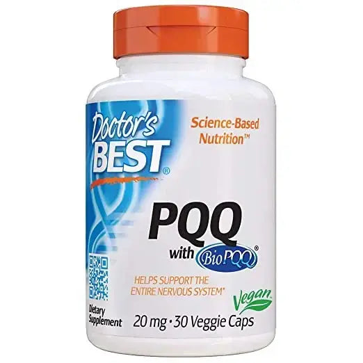 PQQ, propriétés antioxydantes, soutient le système nerveux, 20 mg, 30 capsules, <tc>Doctor's Best</tc>