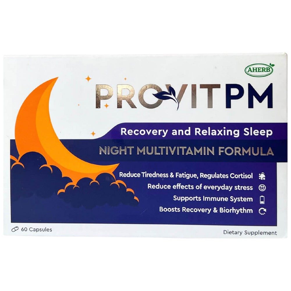 PROVIT PM | avec ZMA, Theanine et Valeriana - 60 capsules