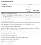 Beta-sitosterol Plant Sterols - 180 softgels