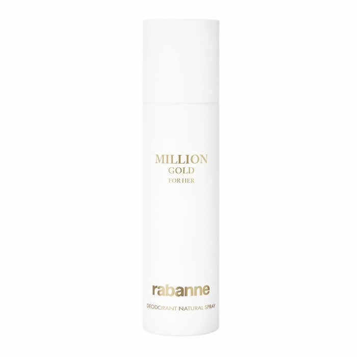 Rabanne Million Gold pour son déodorant Spray naturel 150 ml