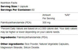 Palmitoyléthanolamide 300 mg - 60 capsules
