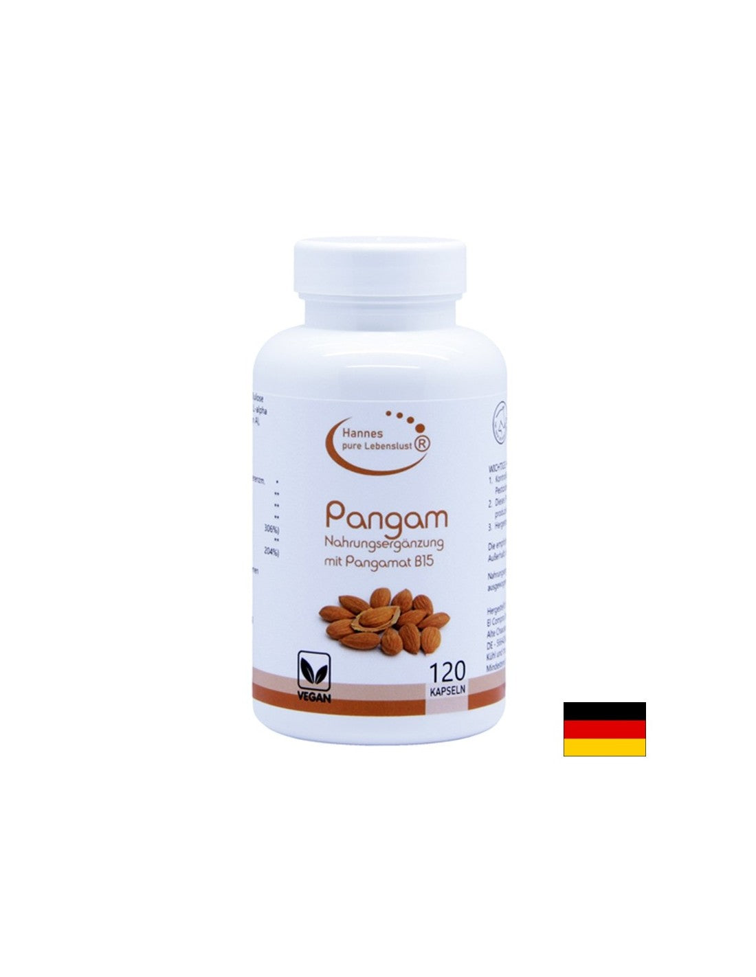 Pangam Nahrungsegänzung Mit Pangamat B15 - Pangam (vitamine B15), 120 capsules el compra