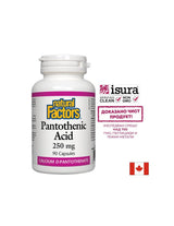 Acide pantothénique 250 mg - 90 capsules