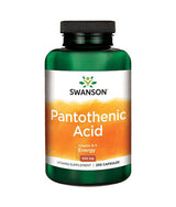 Acide pantothénique 500 mg - 250 capsules