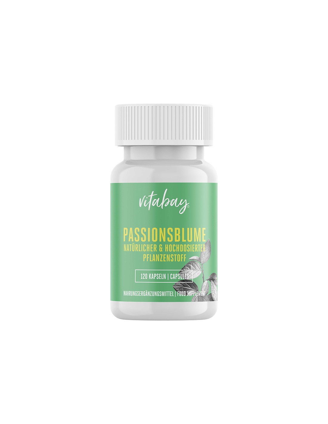 Extrait de passiflore 3750 mg, 120 gélules <tc>Vitabay</tc>