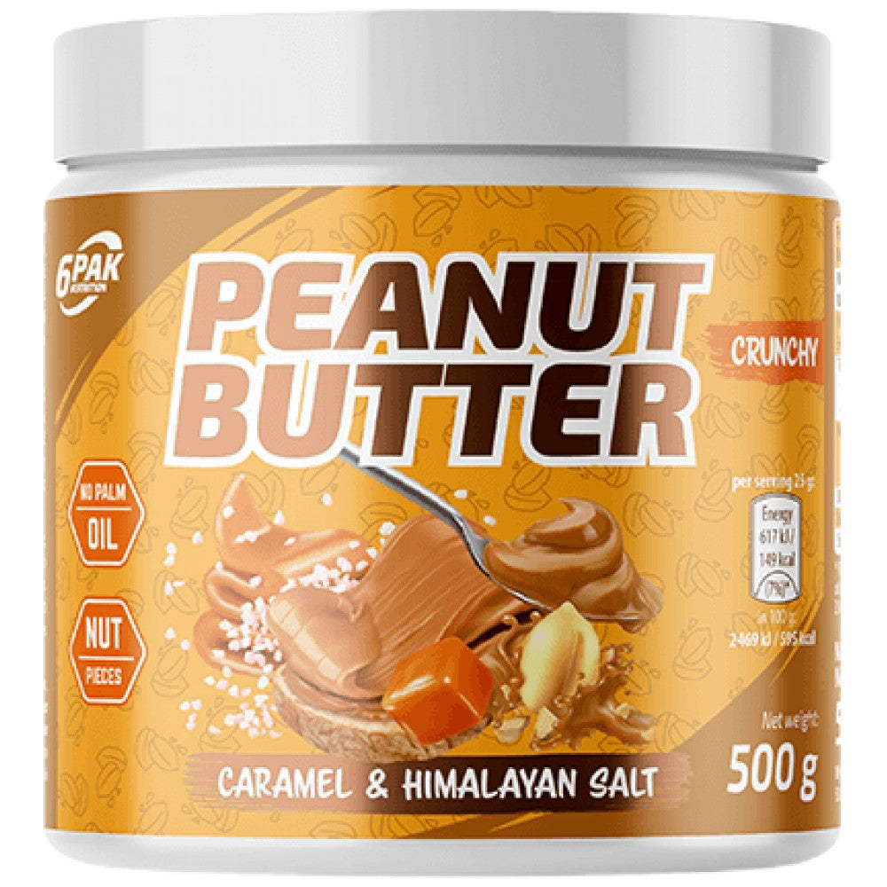 Beurre d'arachide - Caramel et sel de l'Himalaya - 500 grammes
