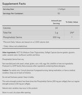 Phosphatidyl sérine 300 mg | Extra Strength - 50 softgels