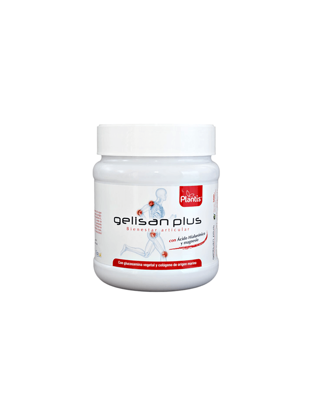 Collagène marin + acide hyaluronique, glucosamine, vitamines et magnésium planttis, 600 g de poudre