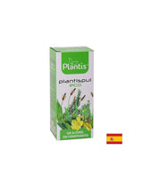 Contre la toux - Sirop à base de plantes bio avec l'eucalyptus, le thym et la fleur de mulleine - Plantipul Eco, 250 ml