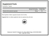 Potassium aspartate 99 mg 60 capsules