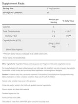 Fiber inuline prébiotique FOS - 180 capsules