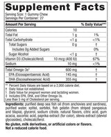 Gomme gommeux dha prénatal 600 mg - 27 gummies