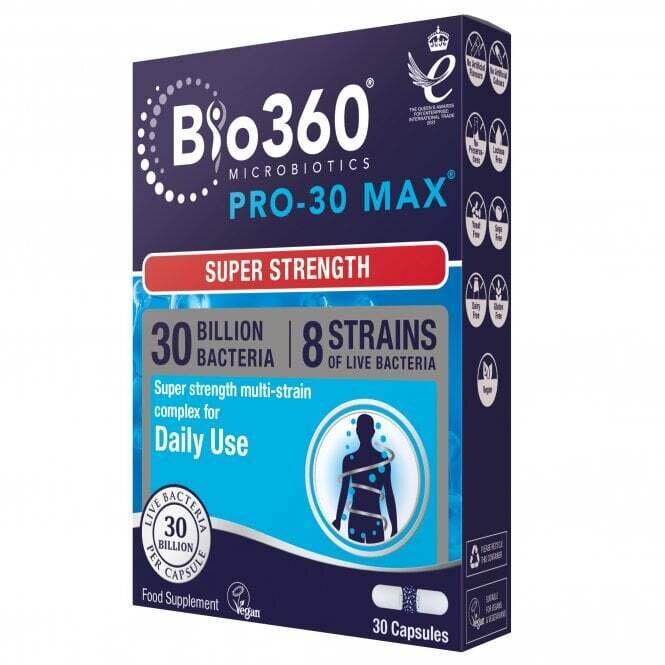 Pro-30 Pro-30 Max (30 milliards de bactéries) 30 milliards. 30 capsules naturesd