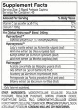 Hydroxycut pro-clinique perd du poids 50% bonus 90 capsules