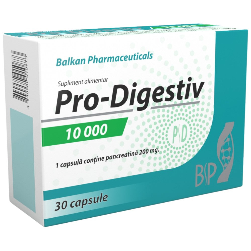 Pro-Digestiv 10000 | Pancréatine 200 mg - 30 capsules