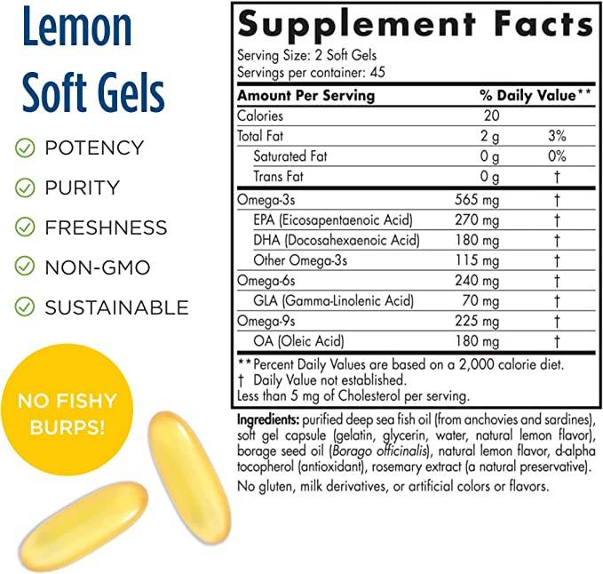 Proefa - Omega 3.6.9 - 90 Capsules de gel