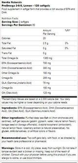 Promega 3-6-9 1360 mg - 120 softgels