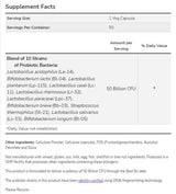 Probiotic-10 50 milliards - 50 capsules