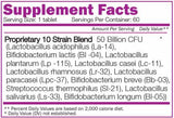 Probiotique 50 milliards - 60 comprimés