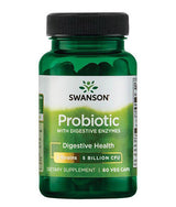 Probiotique avec enzymes digestives - 60 capsules