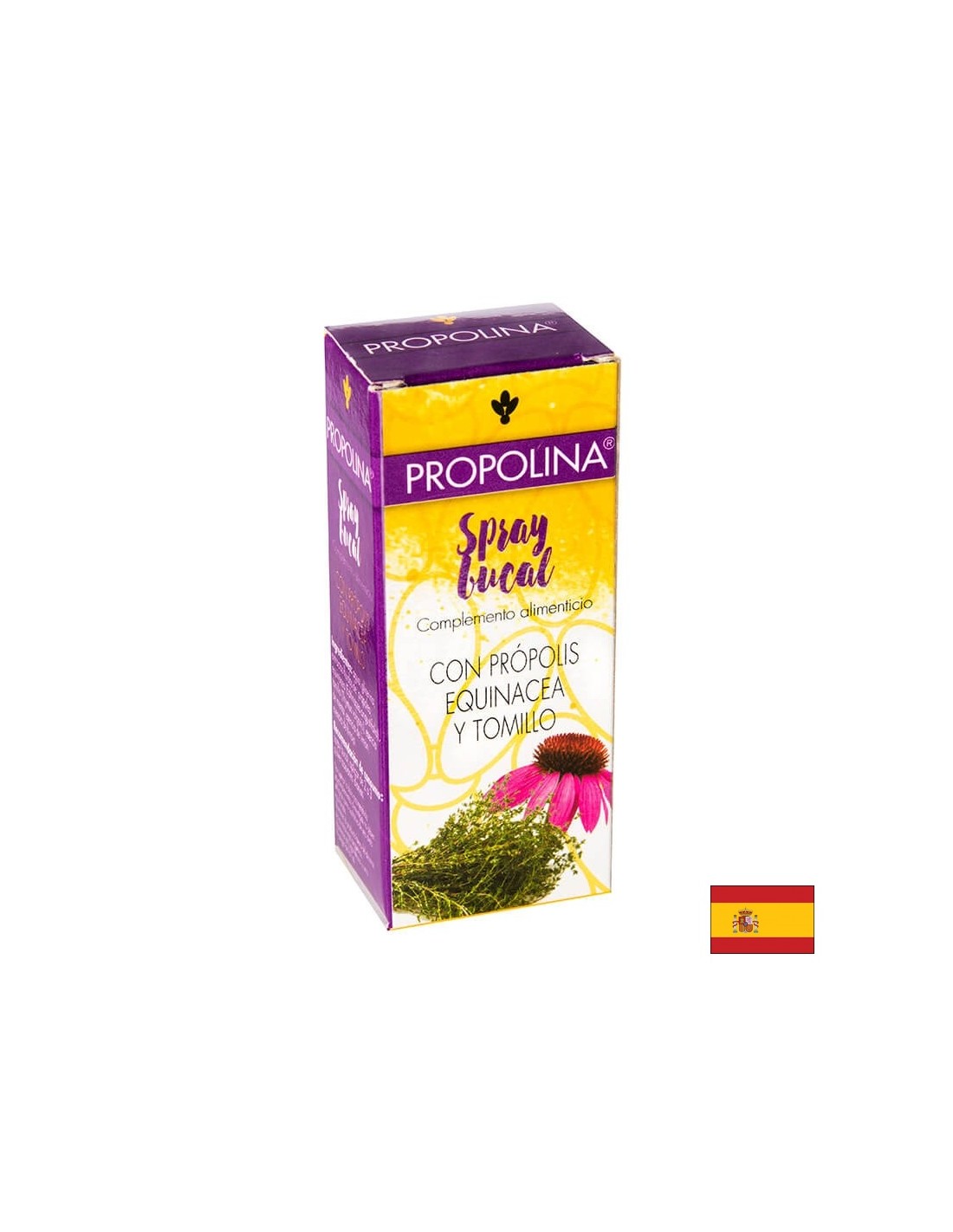 Spray de gorge propolina® (avec propolis, échinacée et thym), 30 ml