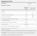 Support de la prostate - 90 capsules de gel