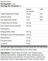 Prostate | avec graines de citrouille et palmier de scie - 180 capsules
