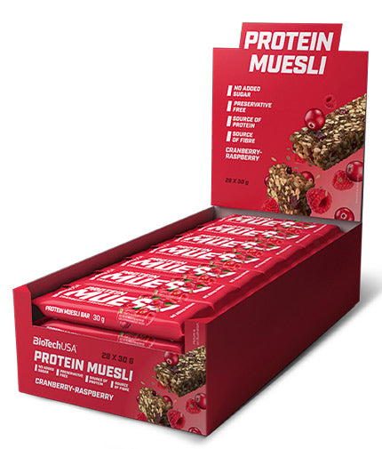 Boîte de muesli protéique/28 x 30 g