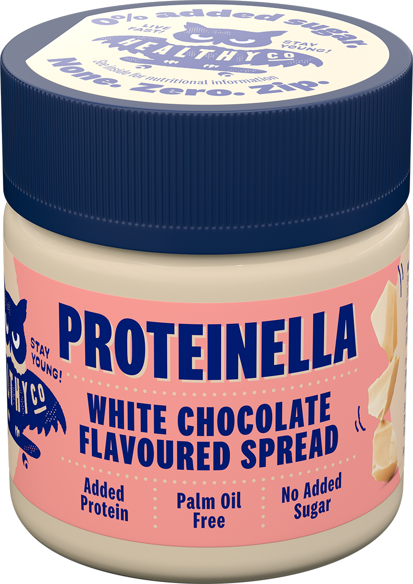 Protéinella Chocolat blanc 200 g - chocolat blanc liquide sans sucre ajouté et sans huile de palme