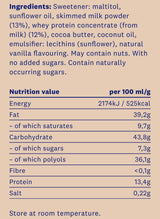 Protéinella Chocolat blanc 200 g - chocolat blanc liquide sans sucre ajouté et sans huile de palme