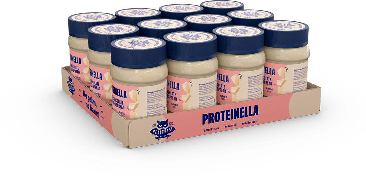 Protéinella Chocolat blanc 400 g - Chocolate blanc liquide sans sucre ajouté et sans huile de palme