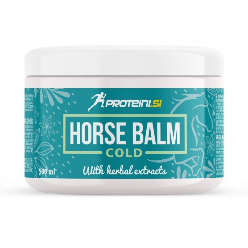 Proteini.SI Baume pour cheval - Rhume - Baume pour cheval 500 ml