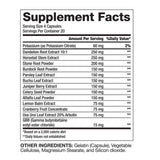 Diurétique éprouvée | Pilules d'eau des ingrédients naturels - 80 capsules