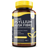 Fibres de cosses de psyllium 700 mg 180 gélules <tc>Nutravita</tc>