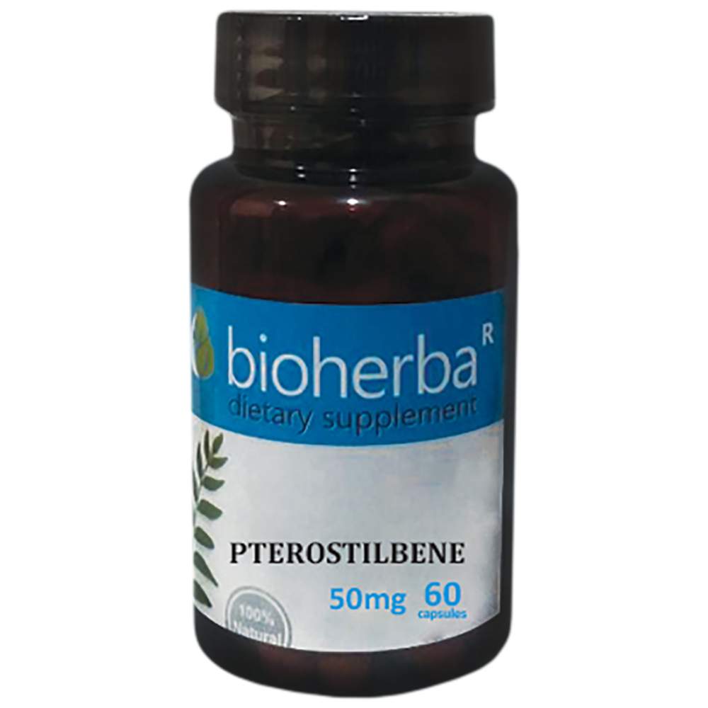 Pterostilbène 50 mg - 60 capsules
