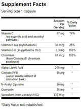 Capsules de glycémie pure 90