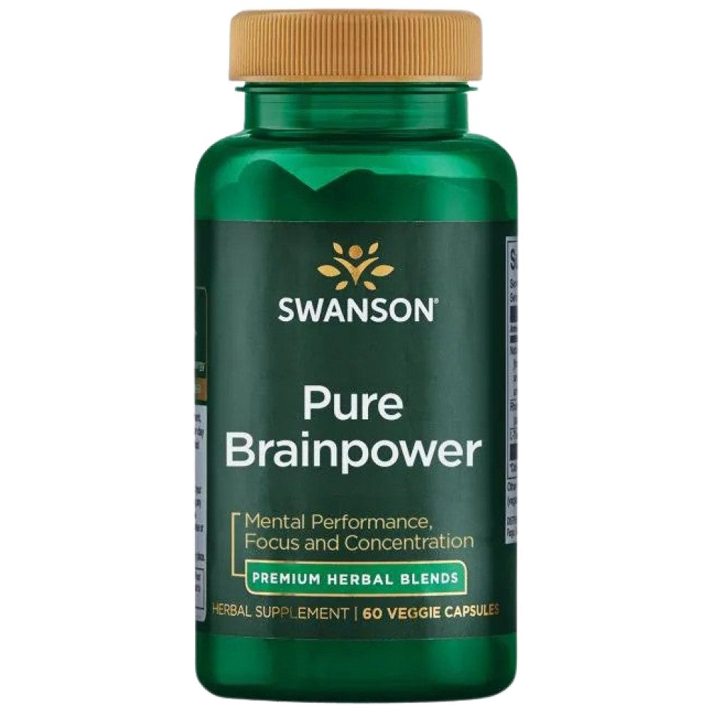 BrainPower pur | Performance mentale 60 capsules
