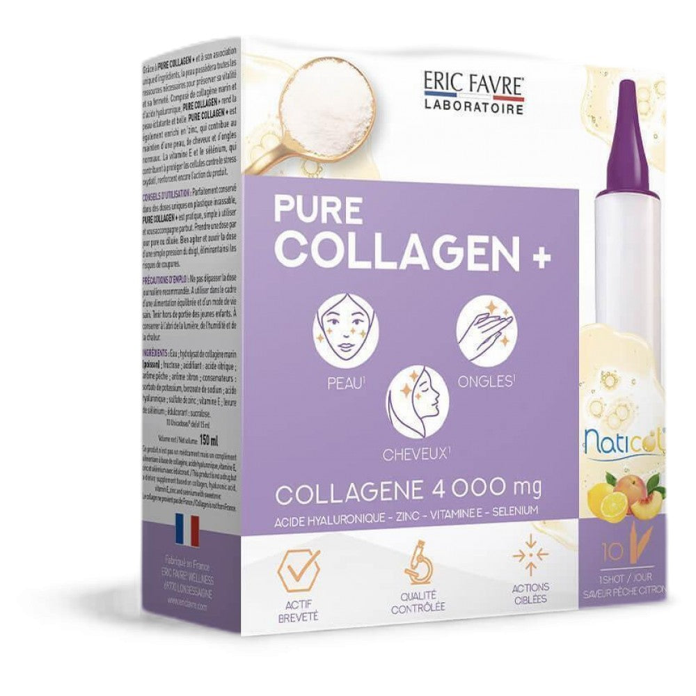 Collagène pur + coups - 10 x 15 ml